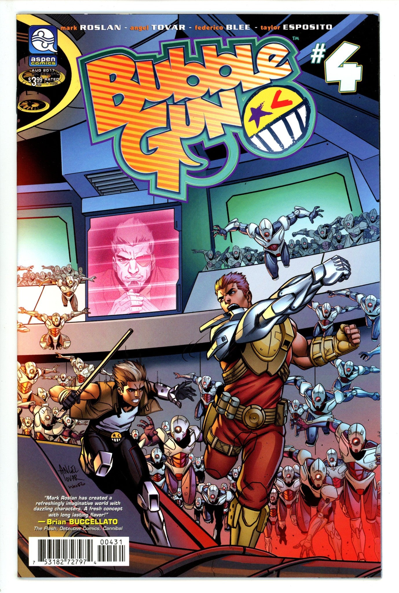 Bubblegun Vol 2 4 High Grade (2017) Tovar Variant 