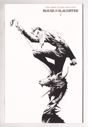House of Slaughter   1  High Grade   (2021) LCSD B&W   Variant