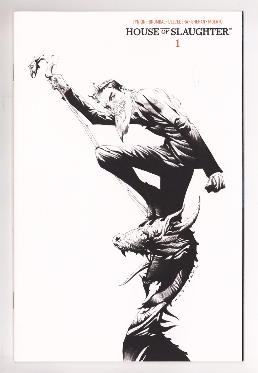 House of Slaughter   1  High Grade   (2021) LCSD B&W   Variant  