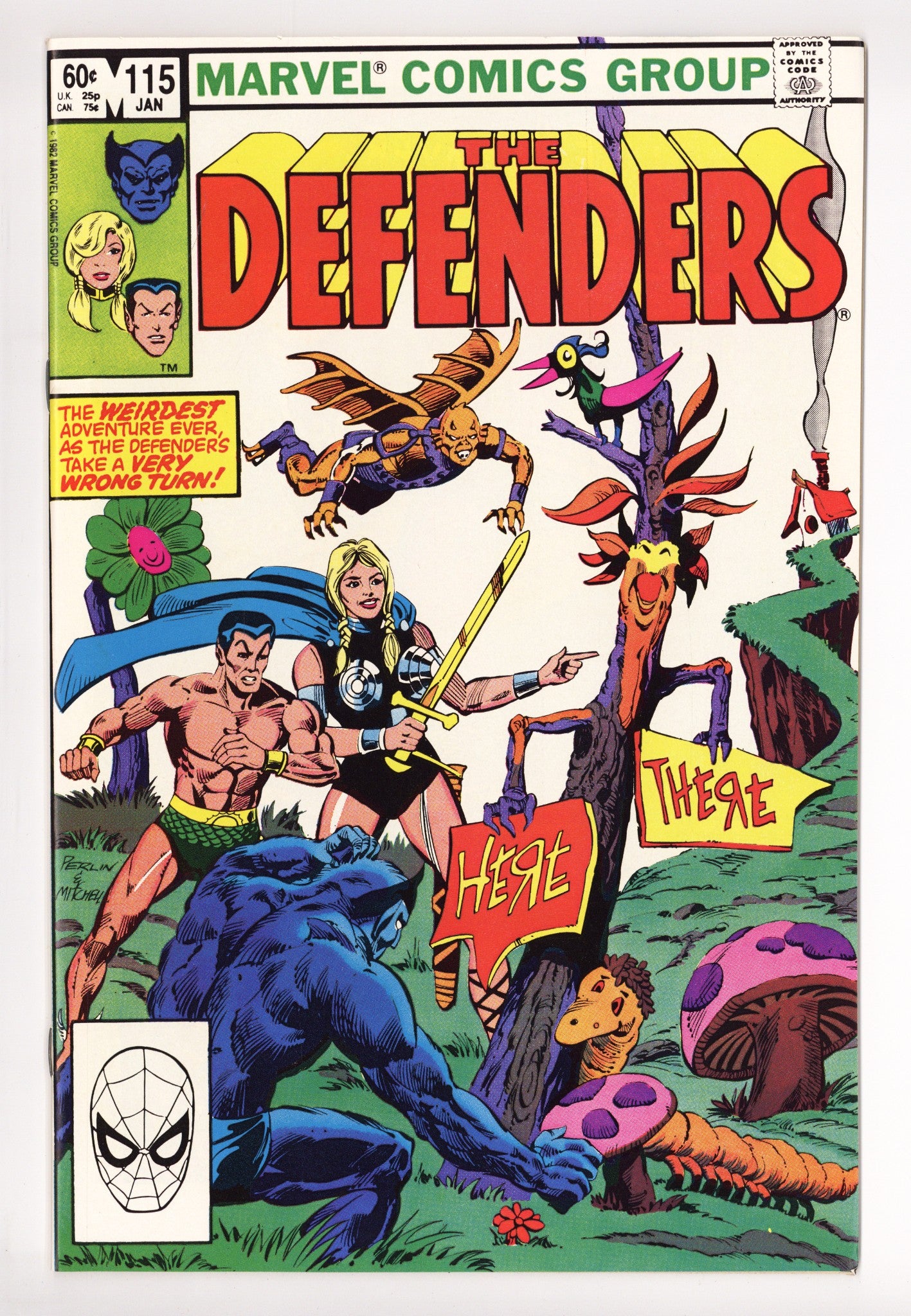The Defenders Vol 1 115 High Grade (1983) 