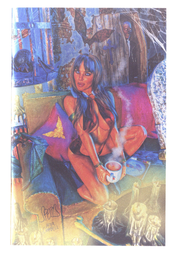 Vampirella Vol 8 2 NM (9.4) (2025) Spears Foil Virgin Variant