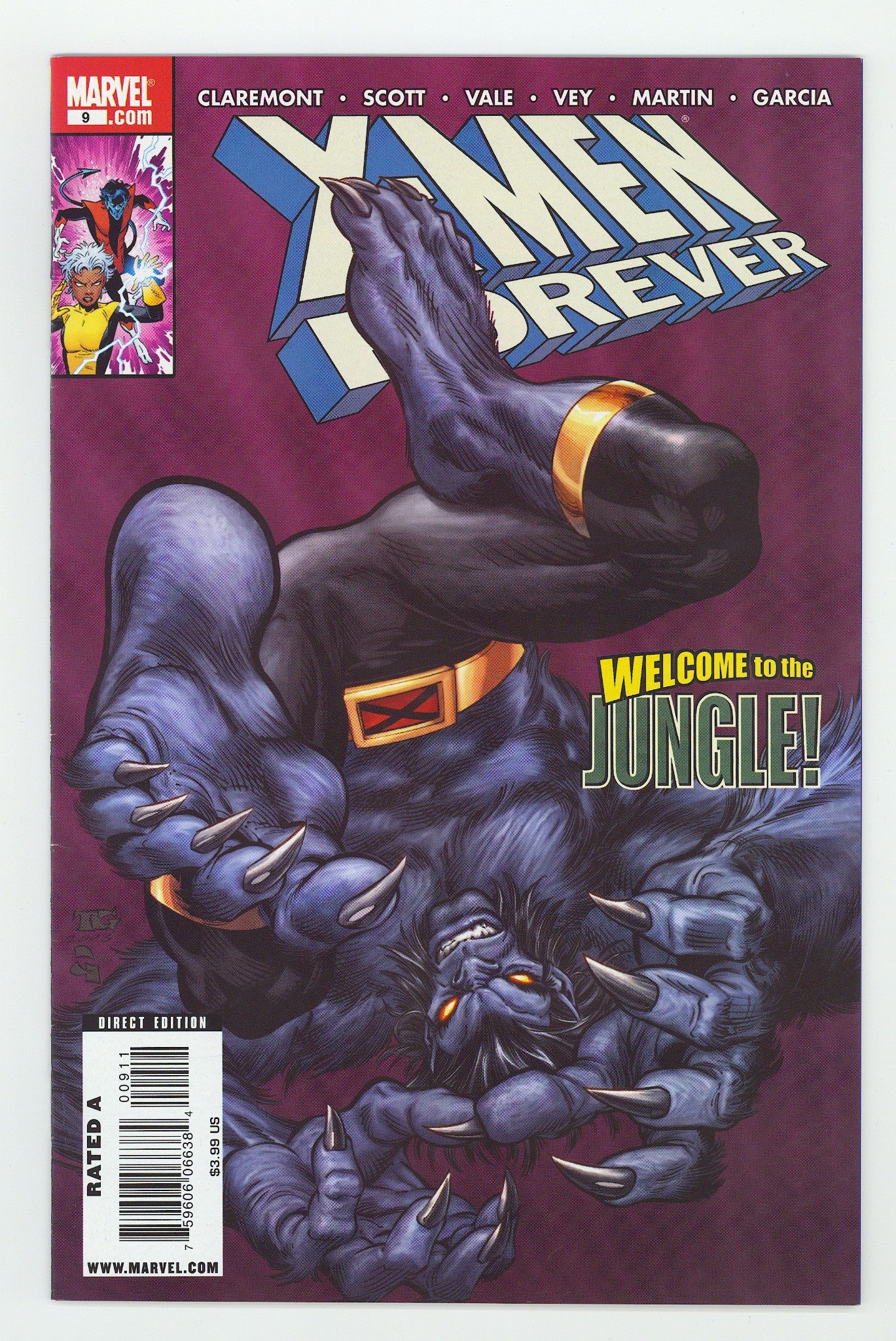 X-Men Forever Vol 2 9 High Grade (2009) 
