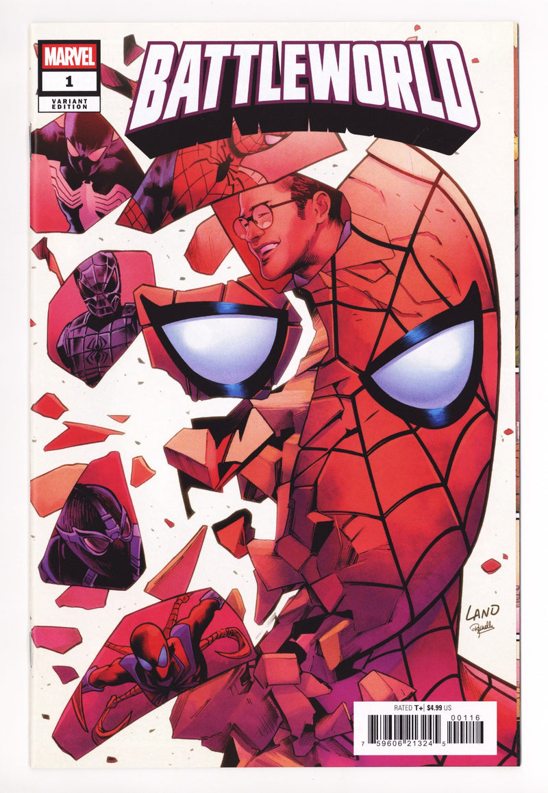 Battleworld 1 NM- (9.2) (2025) Land Incentive Variant 