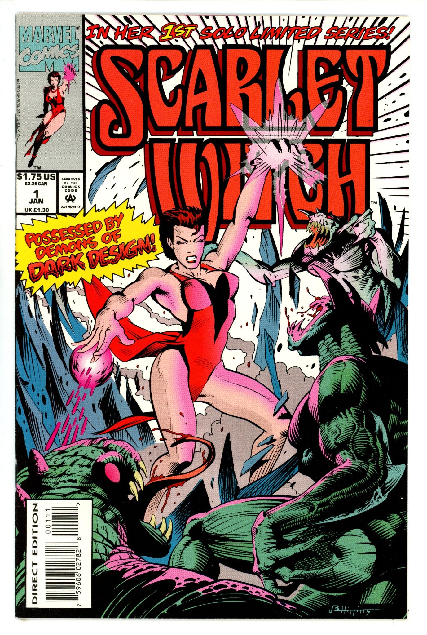 Scarlet Witch Vol 1 1 VF+ (8.5) (1994)