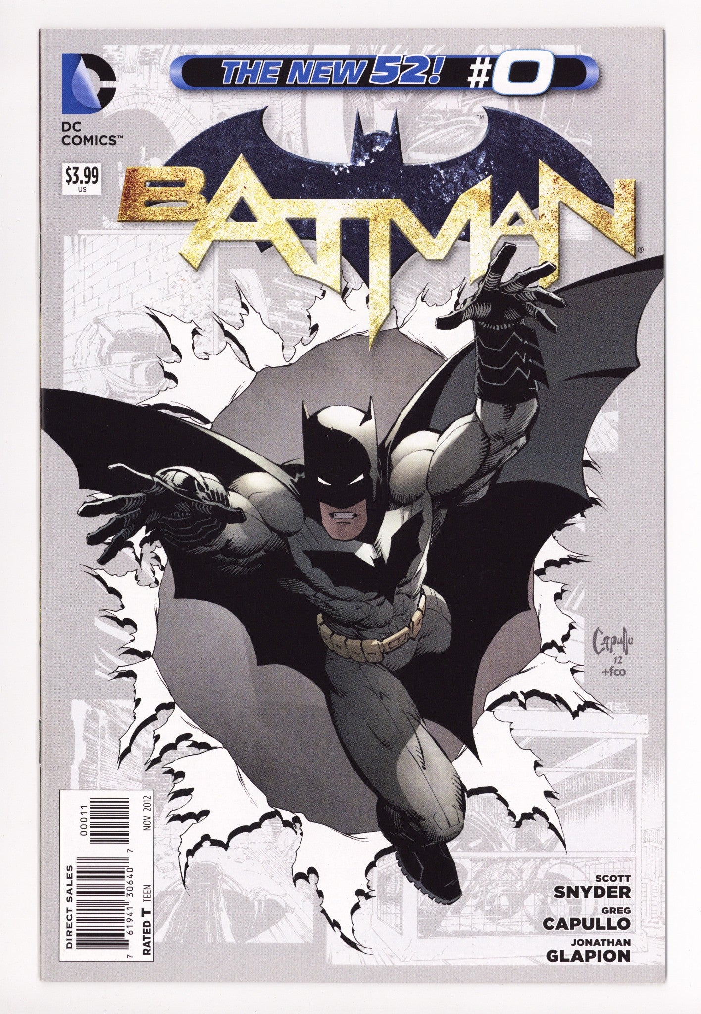 Batman Vol 2 0 High Grade (2012) 