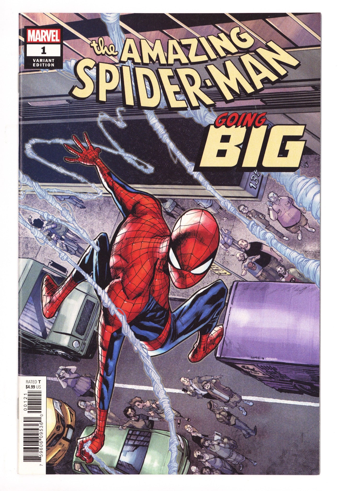 Amazing Spider-Man: Going Big 1 High Grade (2019) Ramos Variant 