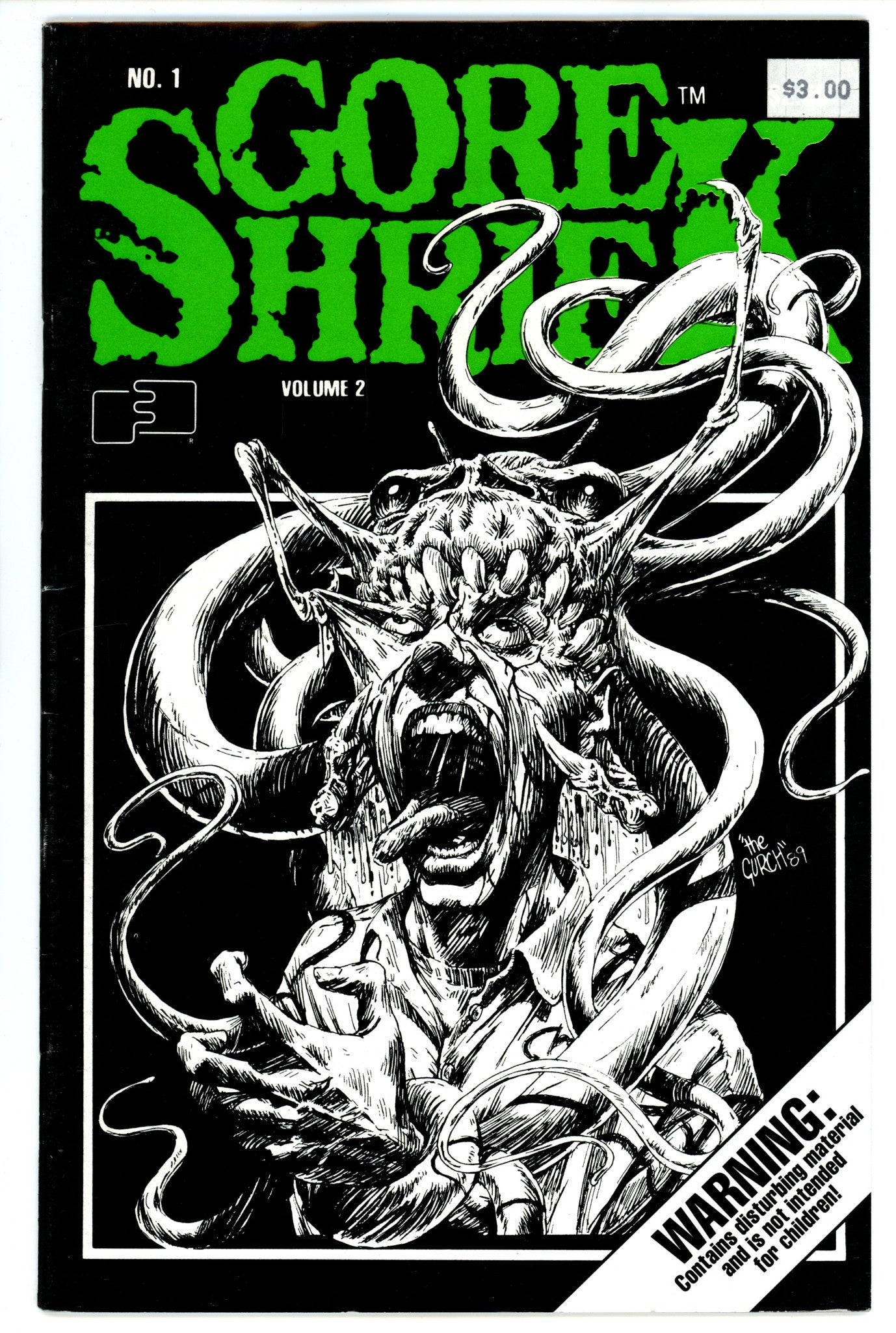 Gore Shriek Vol 2 1 FN (6.0) (1990) 