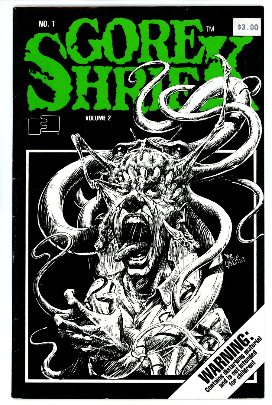 Gore Shriek Vol 2 1 FN (6.0) (1990) 