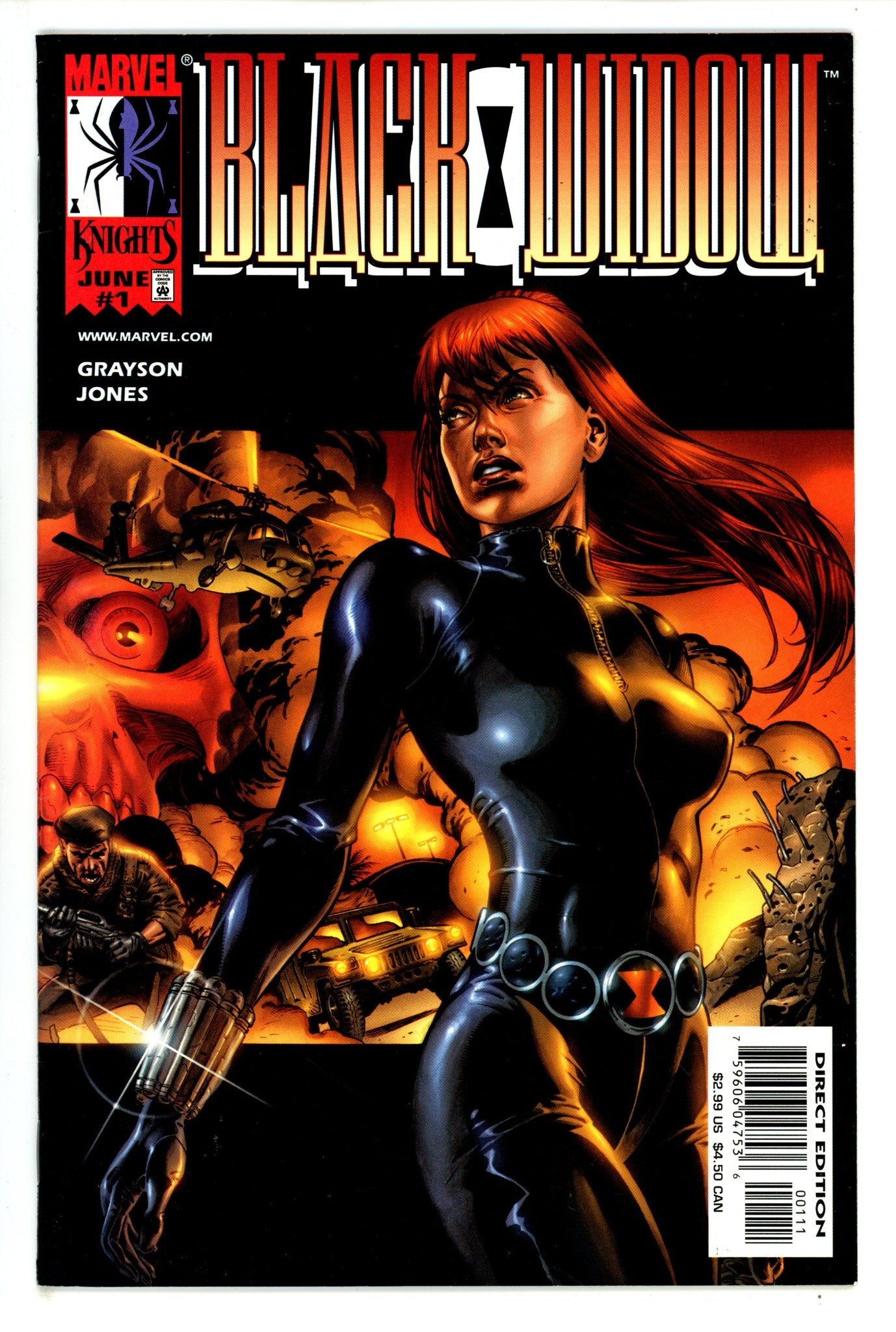 Black Widow Vol 1 1 VF+ (1999)