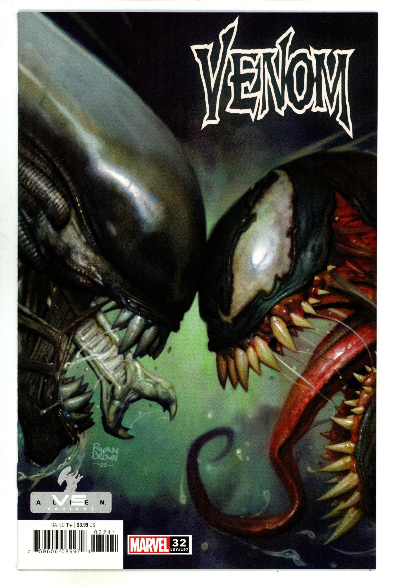 Venom Vol 4 32 (197) NM- (9.2) (2021) Brown Variant 