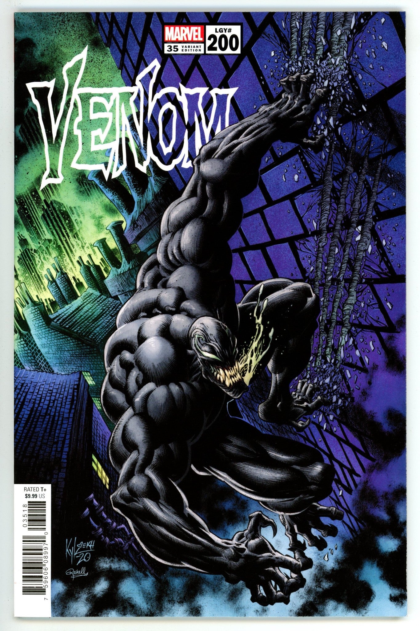 Venom Vol 4 35 (200)  High Grade   (2021) Hotz     Variant  