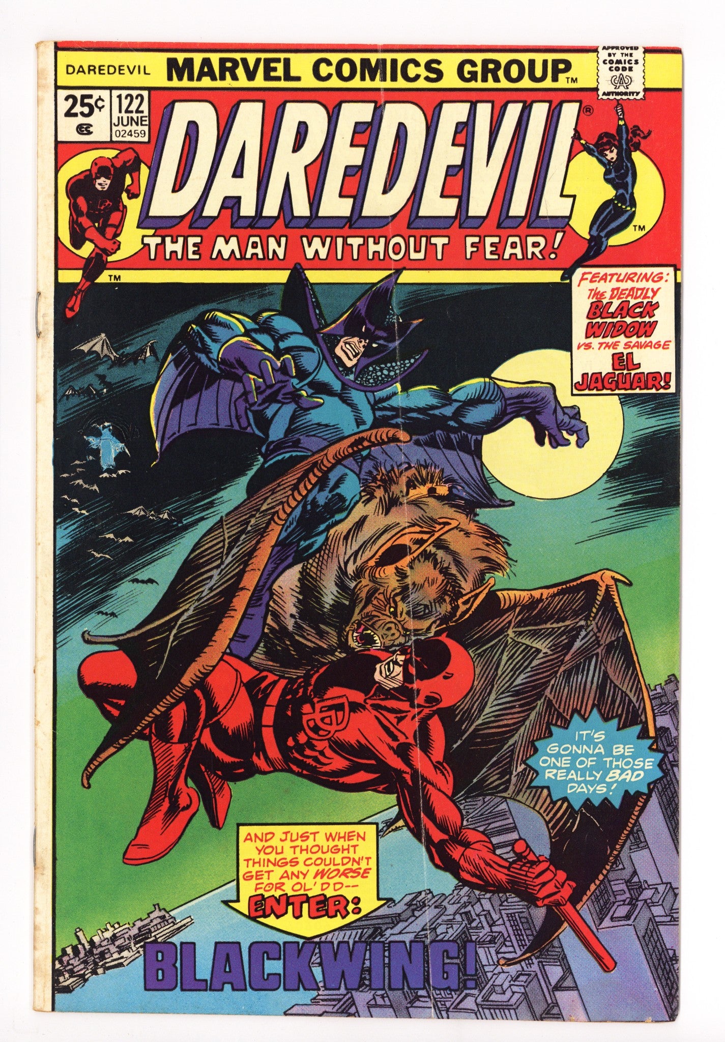 Daredevil Vol 1 122 VG/FN (5.0) (1975) 