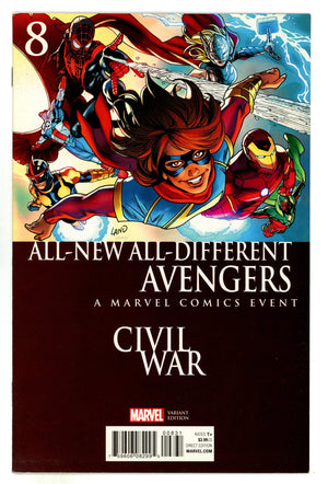 All-New, All-Different Avengers Vol 1 8 High Grade (2016) Land Variant