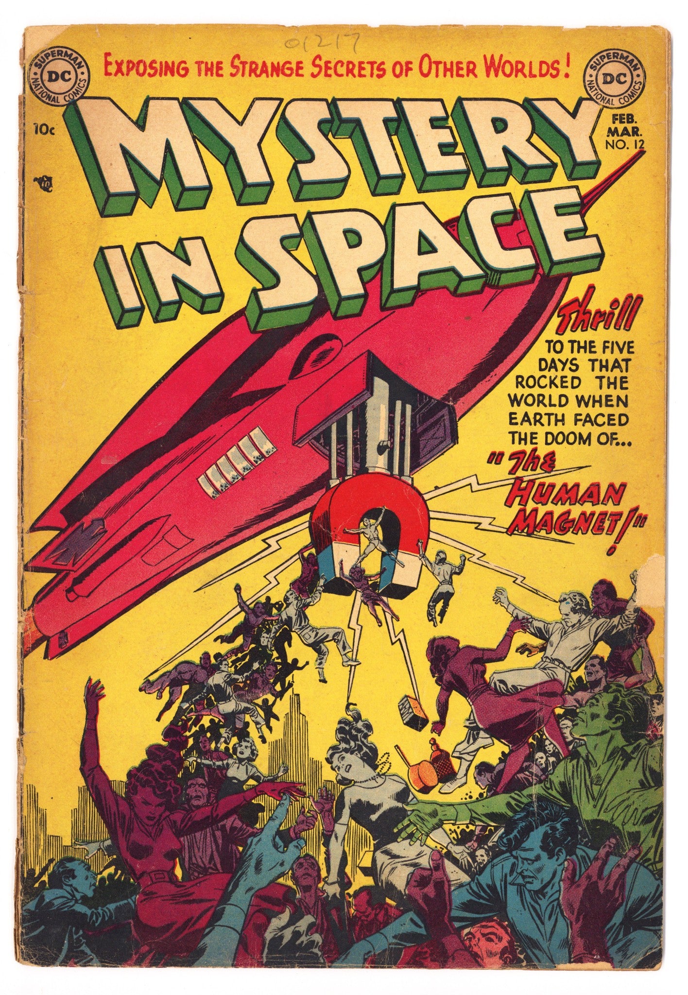 Mystery in Space Vol 1 12 GD/VG (3.0) (1953) 