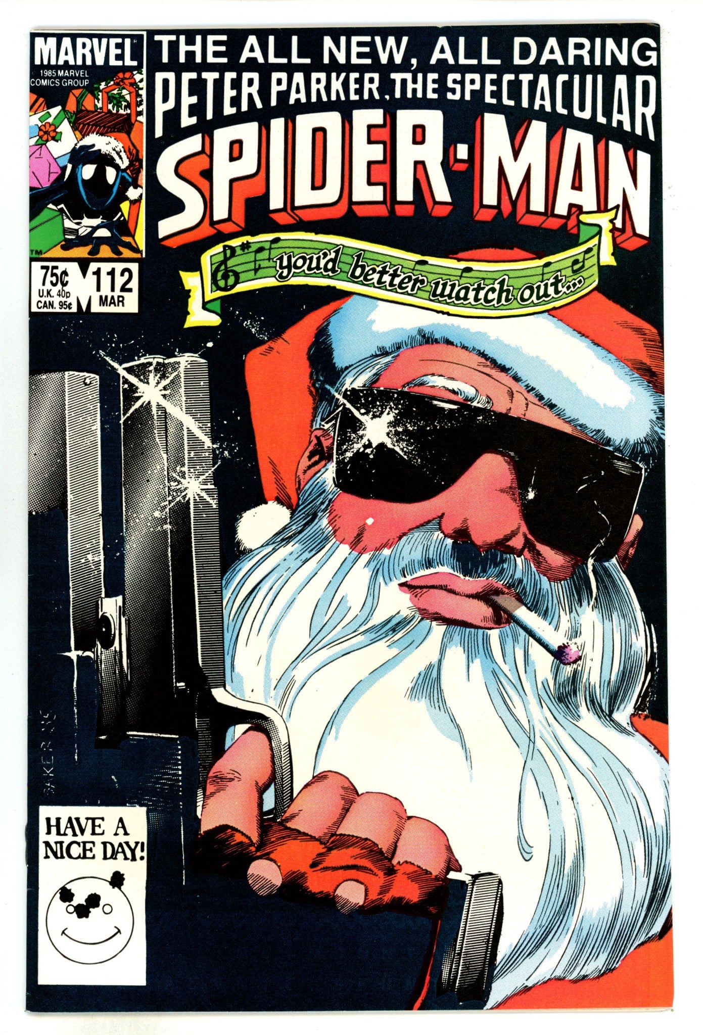 The Spectacular Spider-Man Vol 1 112 VF+ (8.5) (1986) 