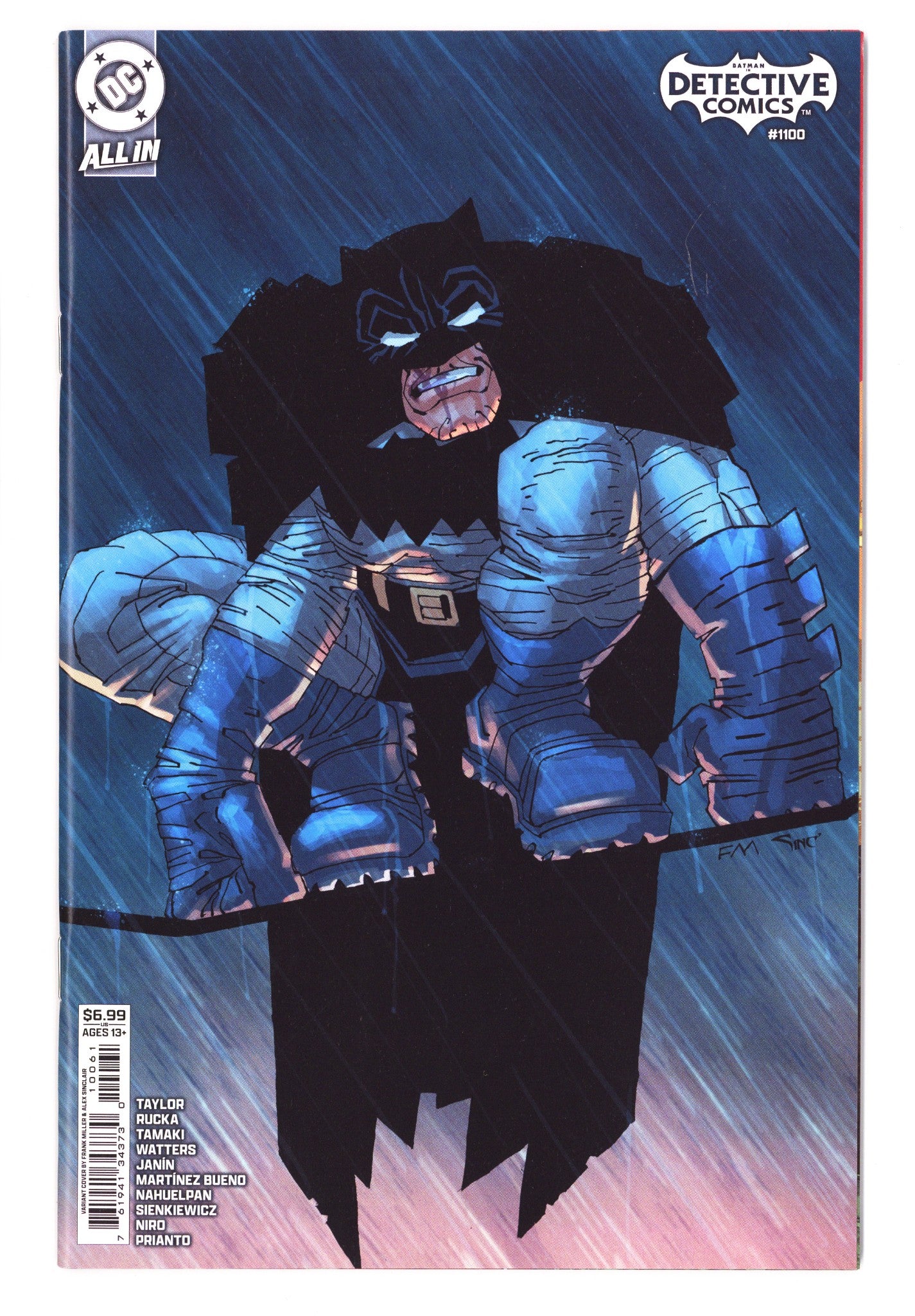 Detective Comics 1100 Miller Variant (2025)
