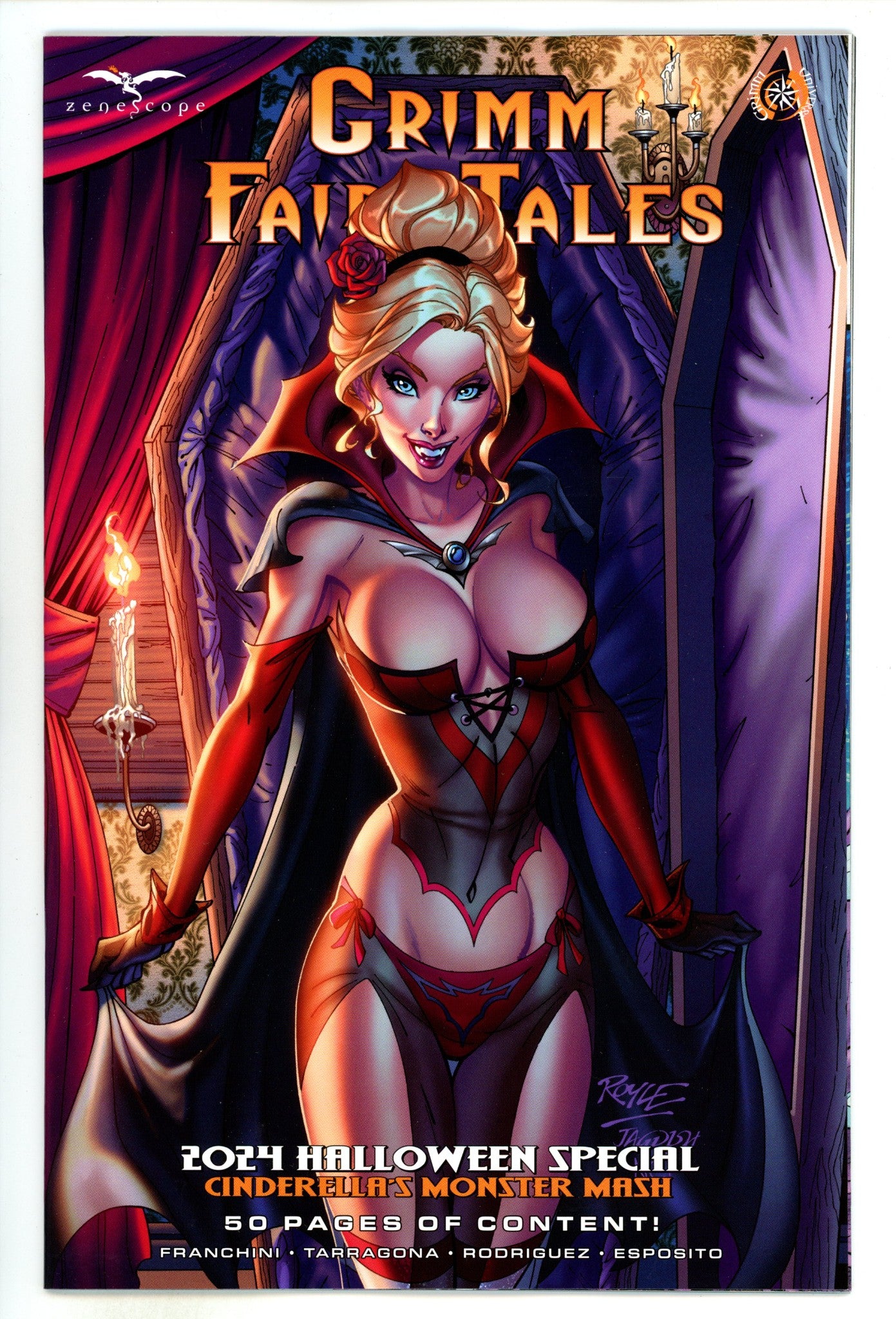 Grimm Fairy Tales 2024 Halloween Cinderellas Monster Mash 1 Royle Variant (2024)