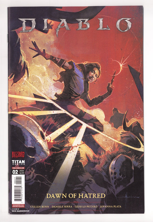Diablo Dawn Of Hatred 2 Marinkovich Variant (2026)