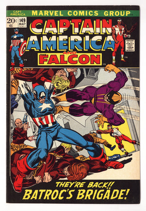 Captain America Vol 1 149  FN/VF (7.0)   (1972)