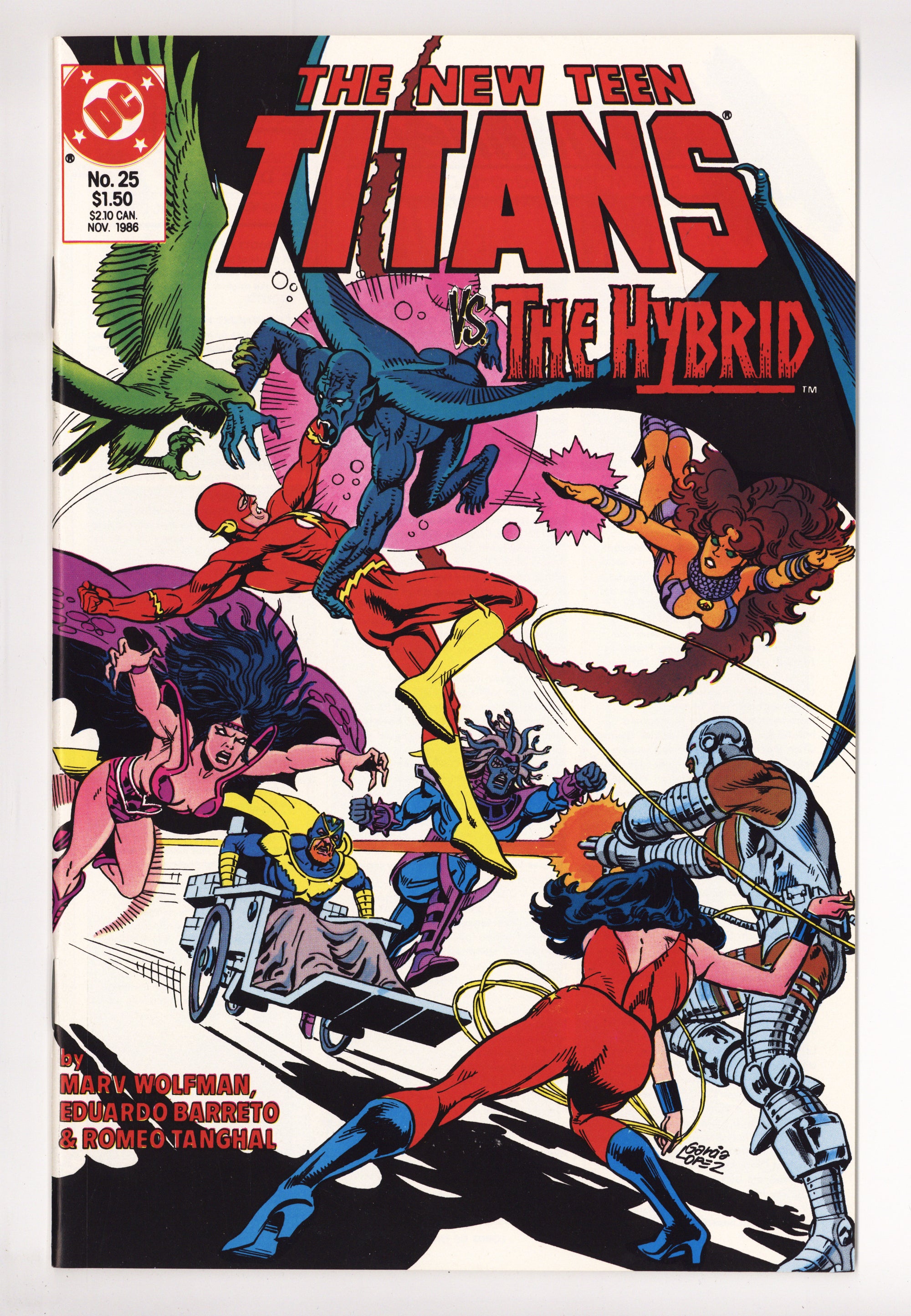 The New Teen Titans Vol 2 25 High Grade (1986) 