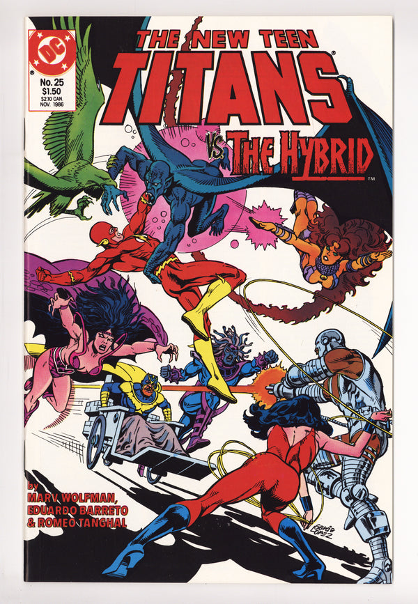 The New Teen Titans Vol 2 25 High Grade (1986)