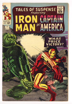 Tales of Suspense Vol 1 71 FN- (5.5) (1965)