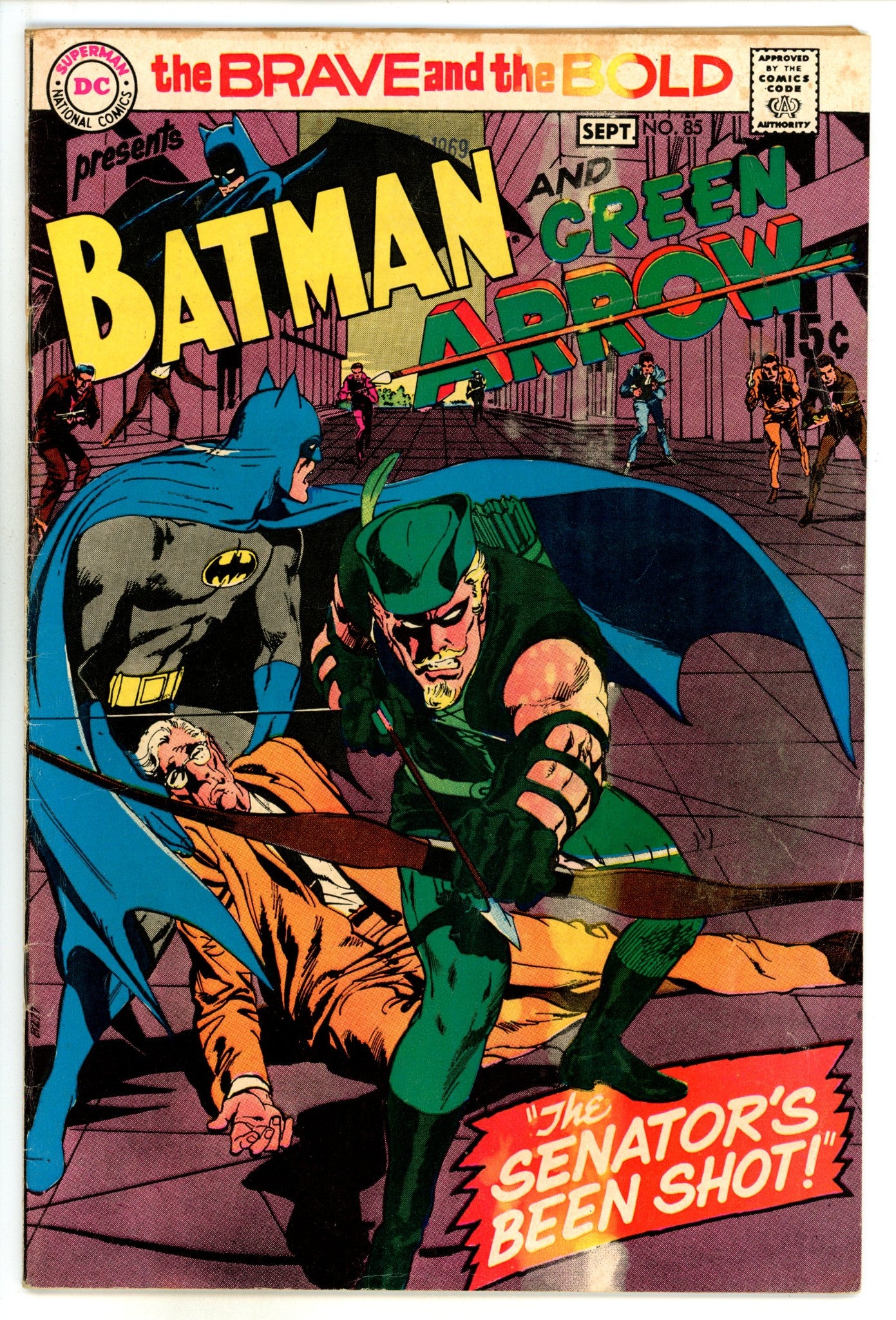 The Brave and the Bold Vol 1 85 VG+ (4.5) (1969) 