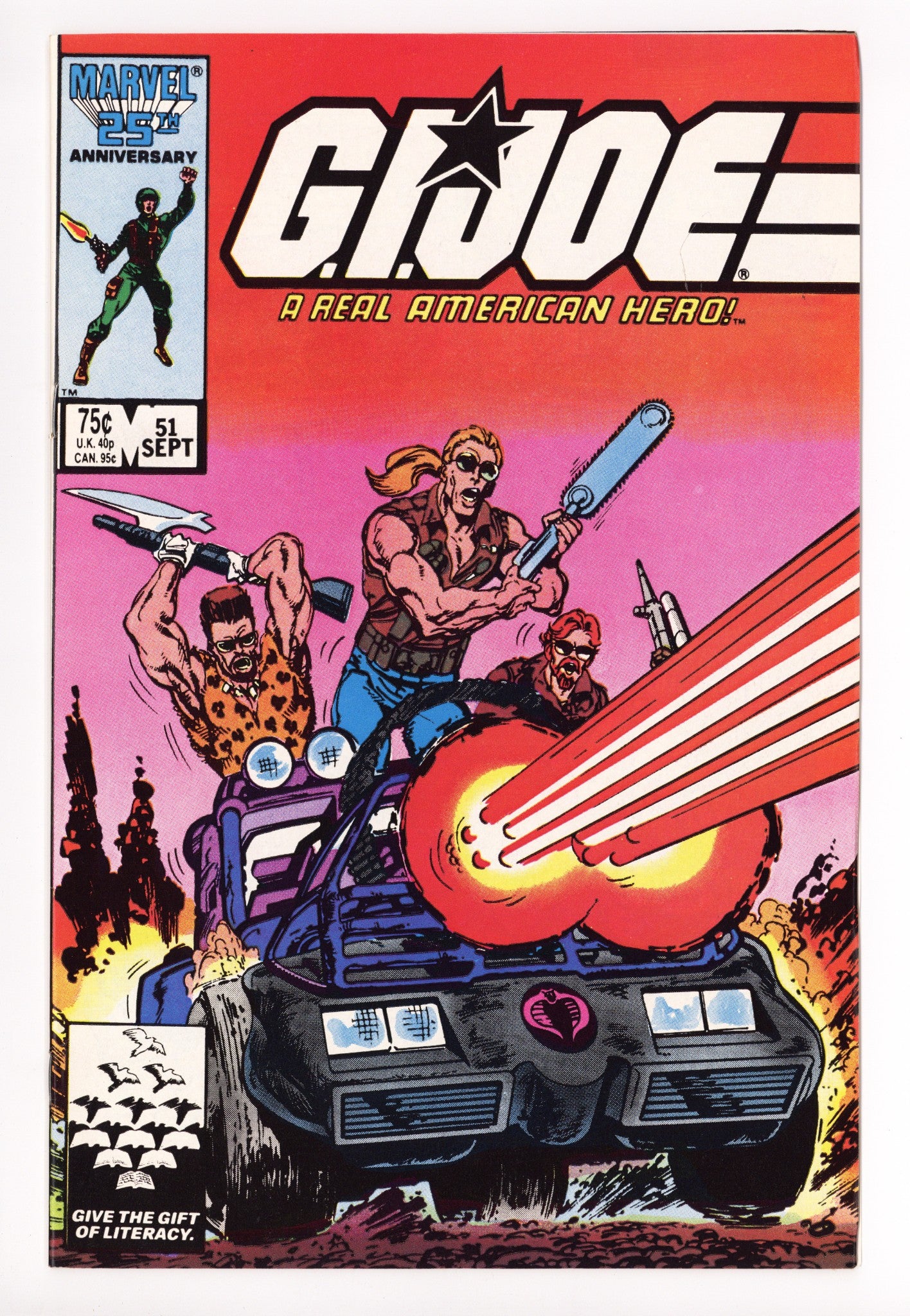 G.I. Joe, A Real American Hero 51 Mid Grade (1986) 