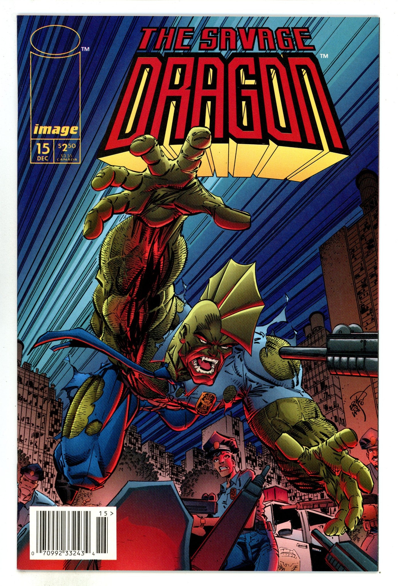 Savage Dragon Vol 2 15 VF/NM (9.0) (1994) Newsstand 