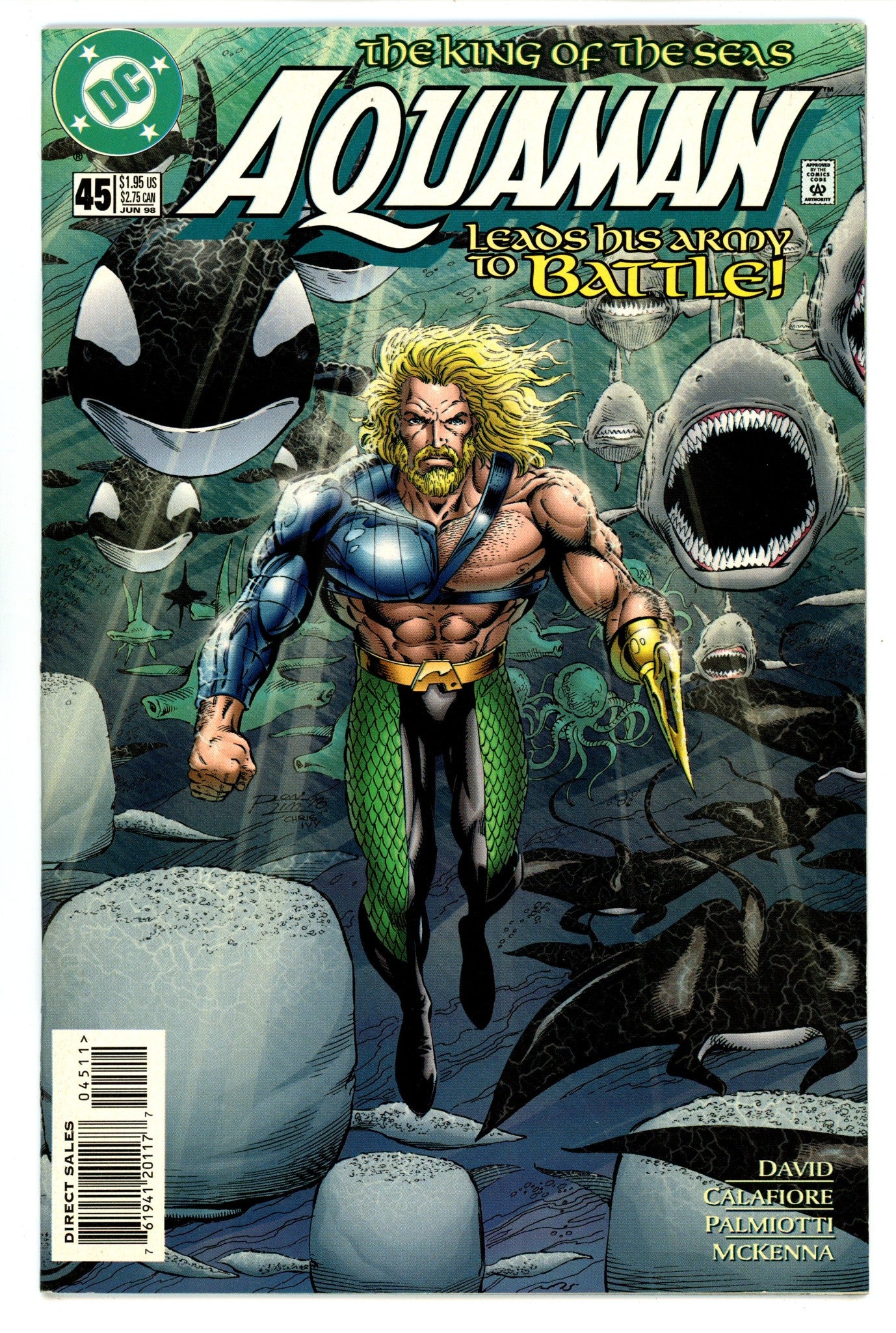 Aquaman Vol 5 45 Mid Grade (1998) 