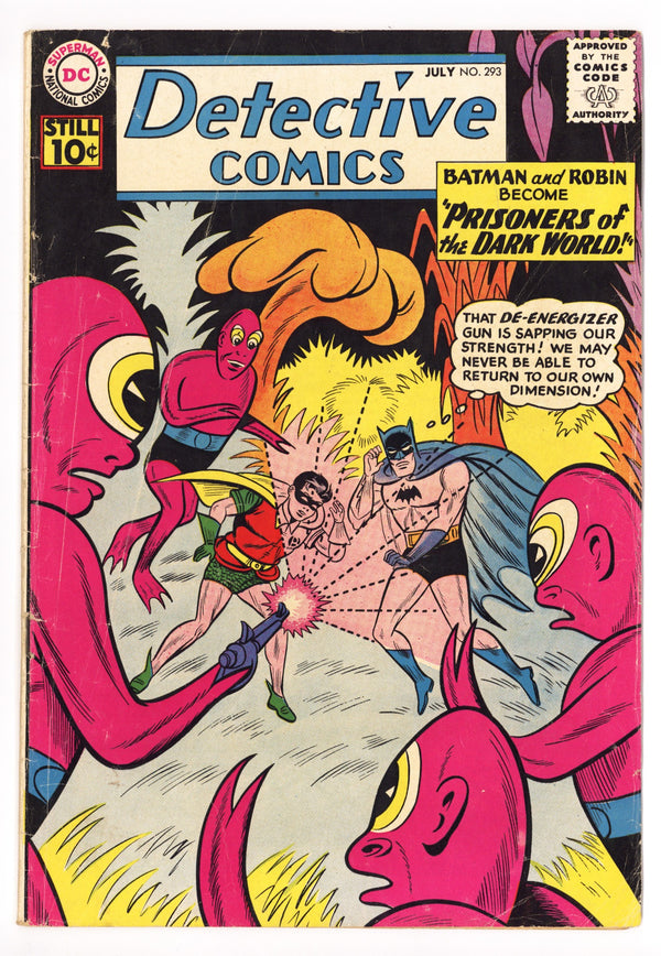 Detective Comics Vol 1 293 VG- (3.5) (1961)