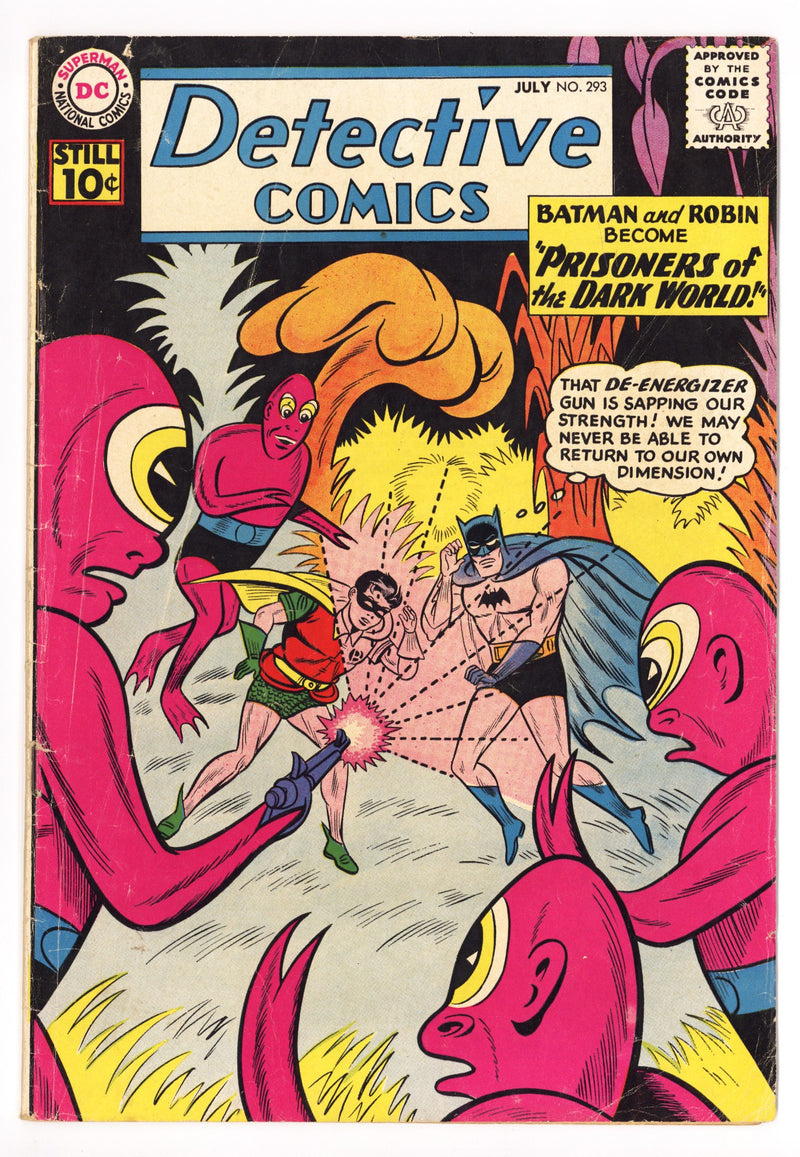 Detective Comics Vol 1 293 VG- (3.5) (1961) 