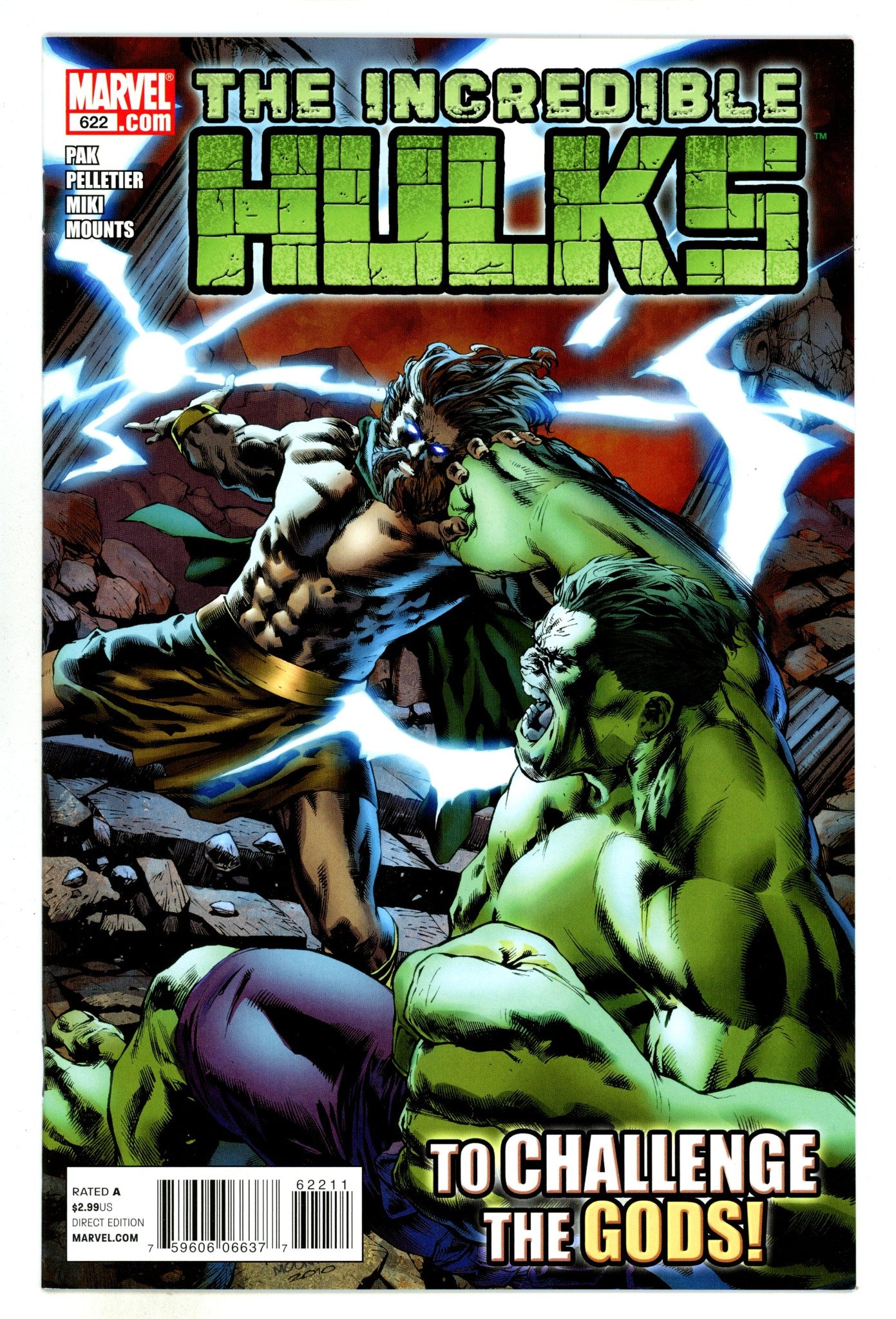 Incredible Hulks 622 High Grade (2011) 