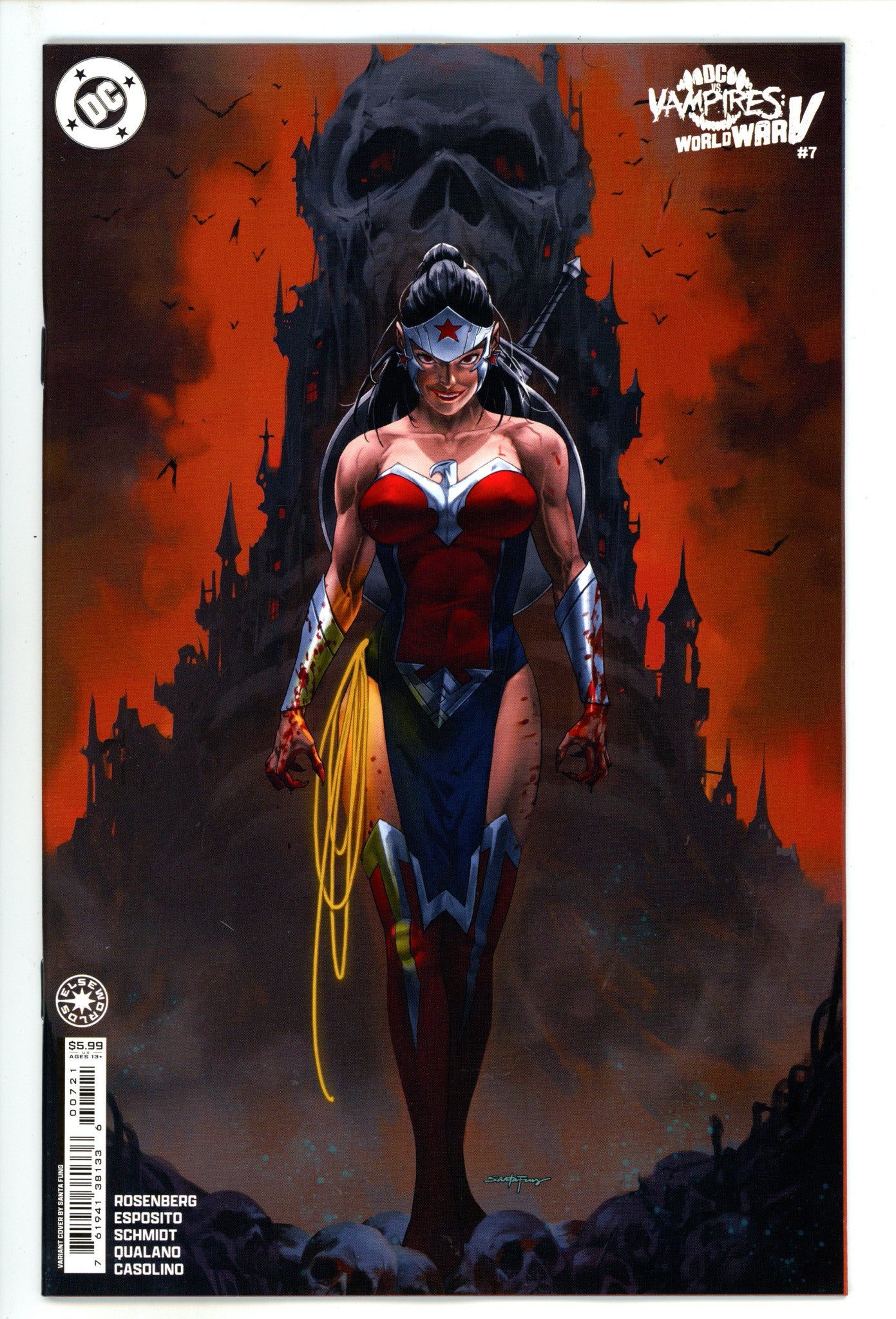 DC Vs Vampires World War V 7 Fung Variant (2025)