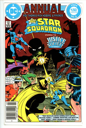 All-Star Squadron Annual 3 Canadian Price Variant NM- (9.2) (1984)