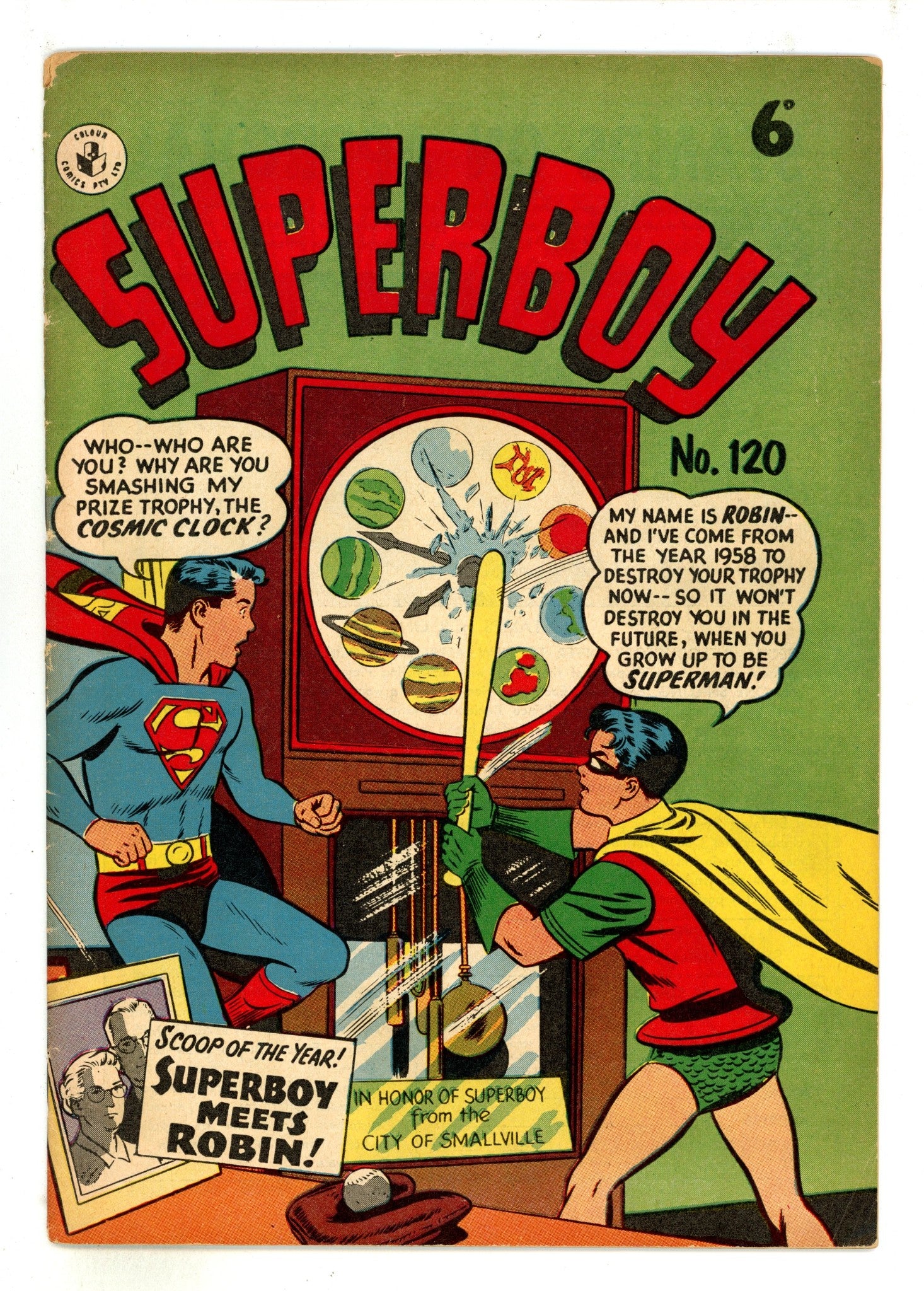 Superboy 120 GD/VG (3.0) Price Variant (1959) 