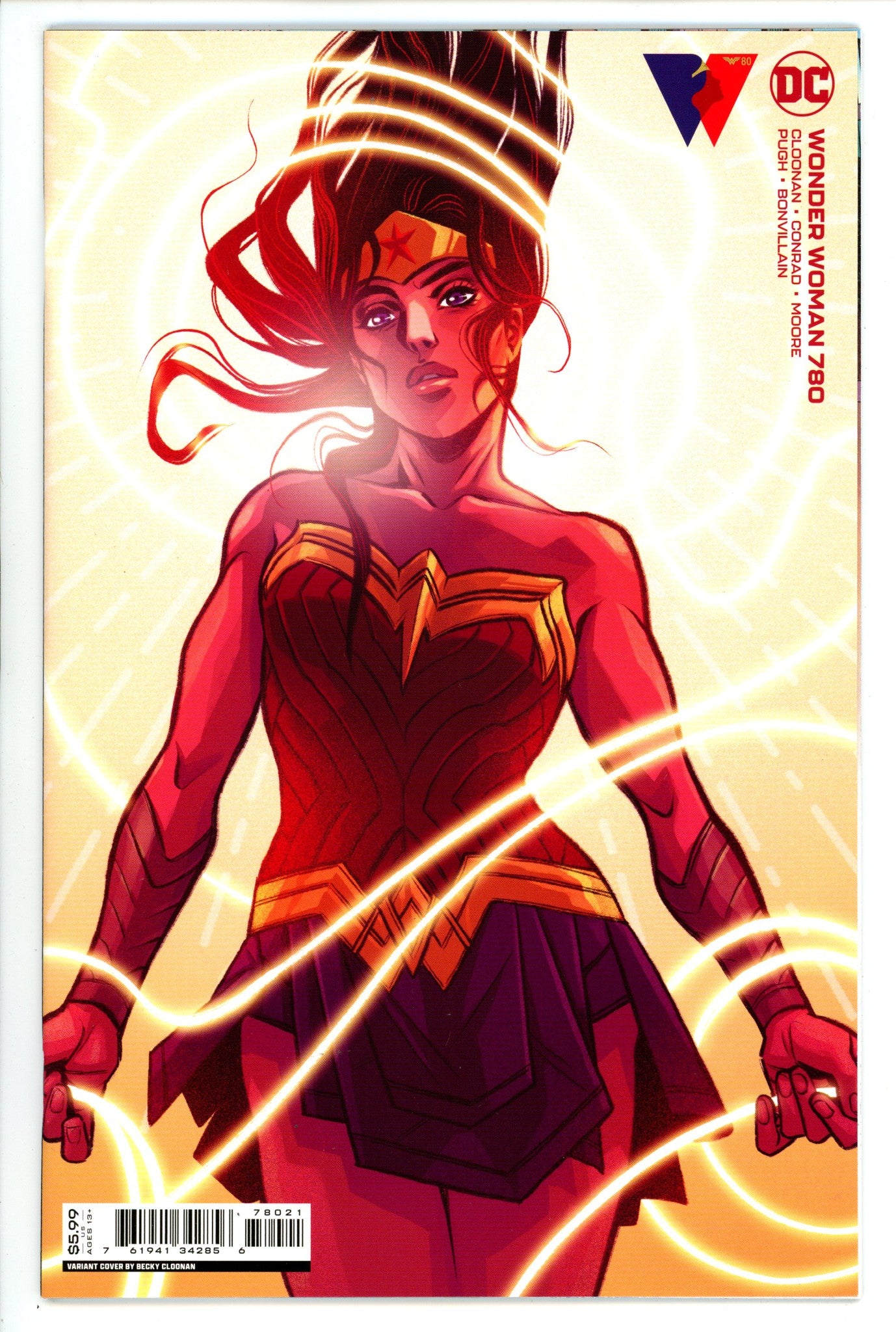 Wonder Woman Vol 5 780 High Grade (2021) Cloonan Variant 
