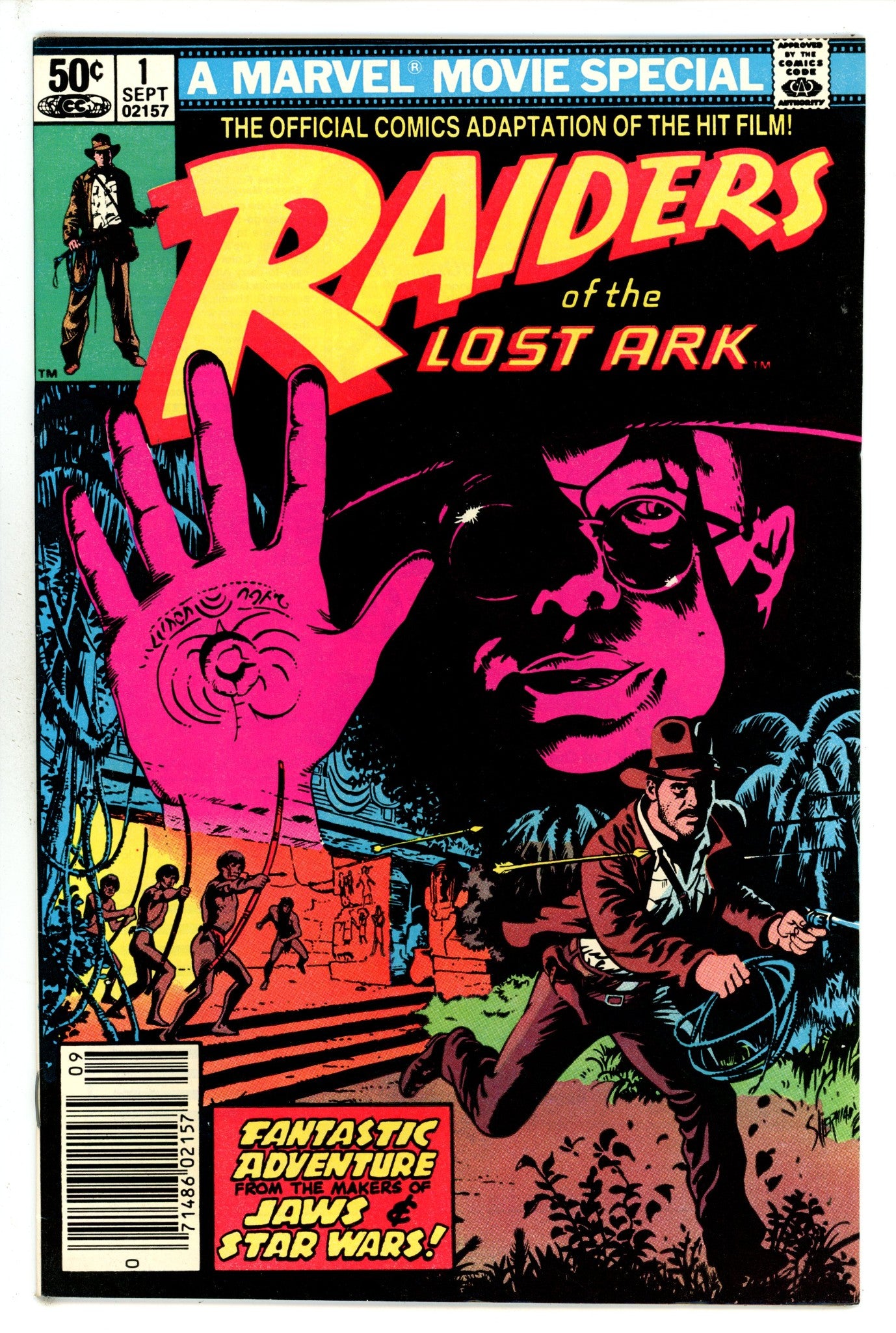 Raiders of the Lost Ark 1 Newsstand VF+ (1981)
