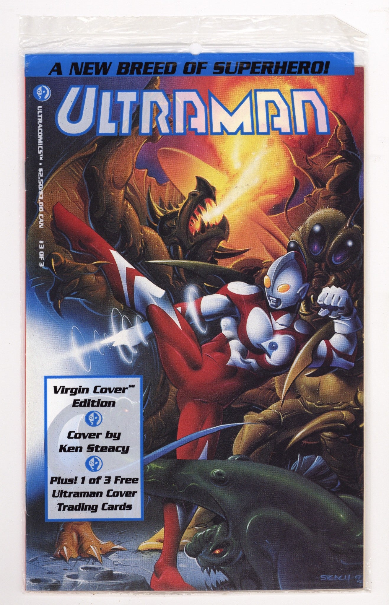 Ultraman 3 High Grade (1993) Sealed 