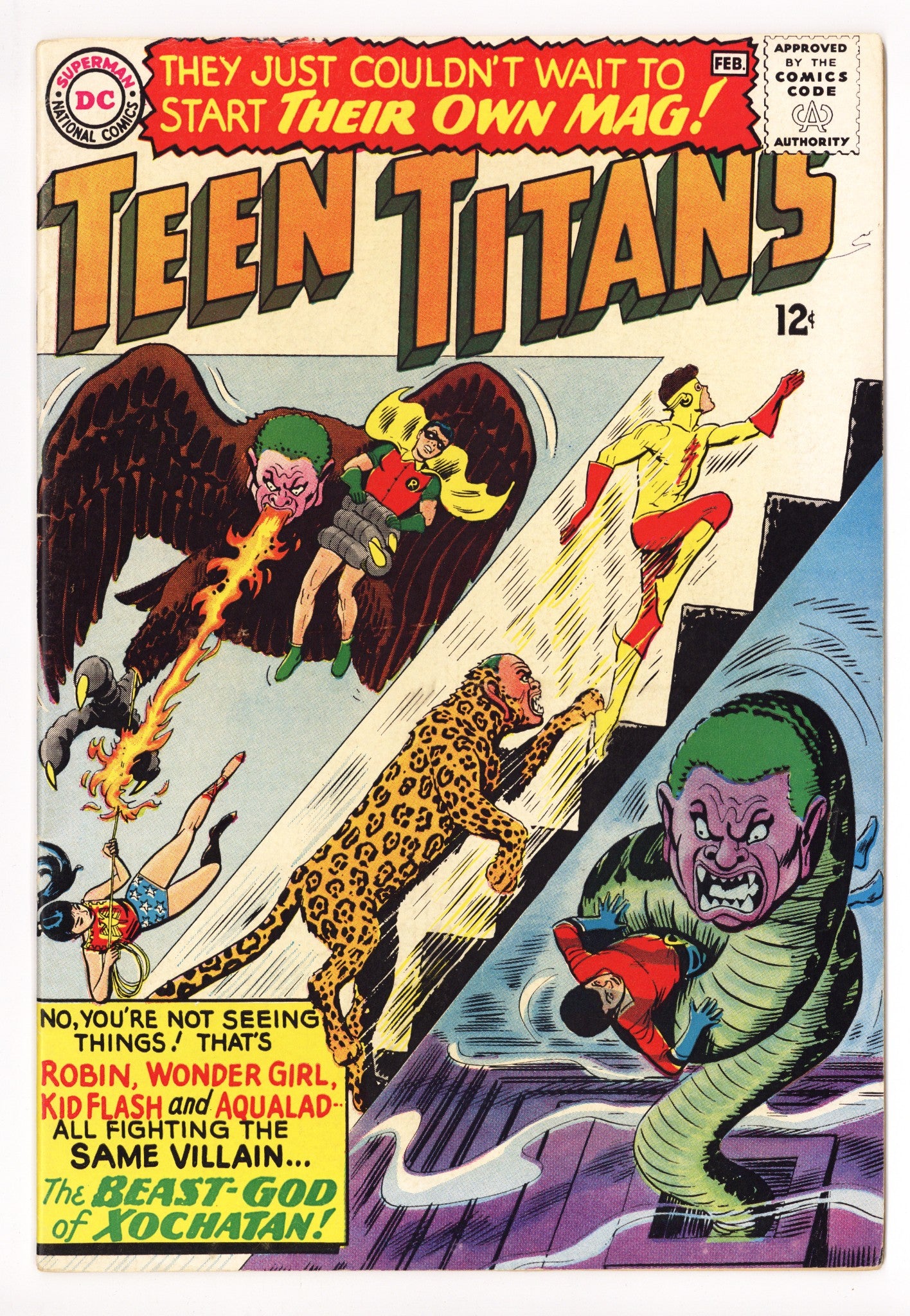 Teen Titans Vol 1 1 FN+ (6.5) (1966) 