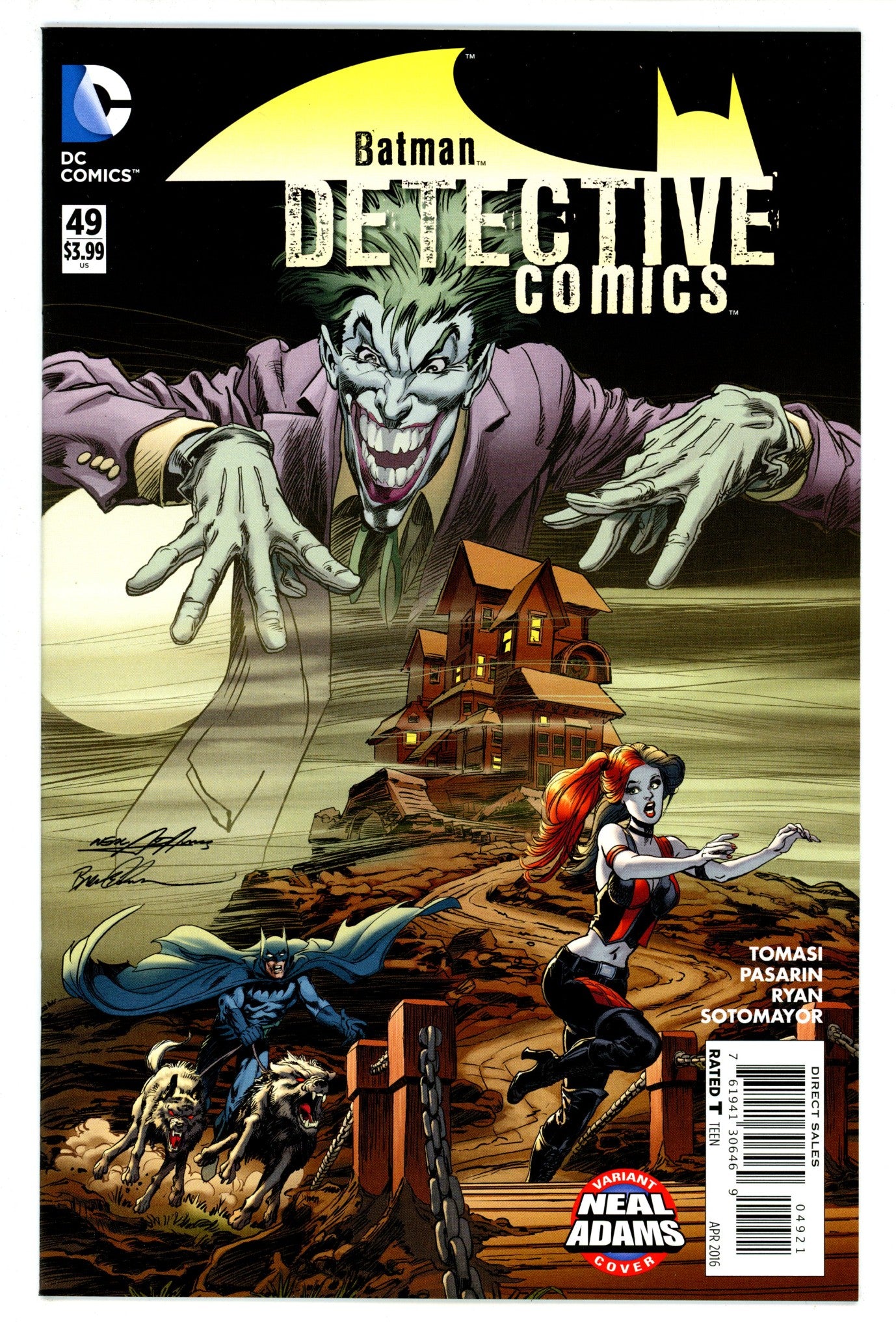 Detective Comics Vol 2 49 VF/NM (9.0) (2016) Adams Variant 
