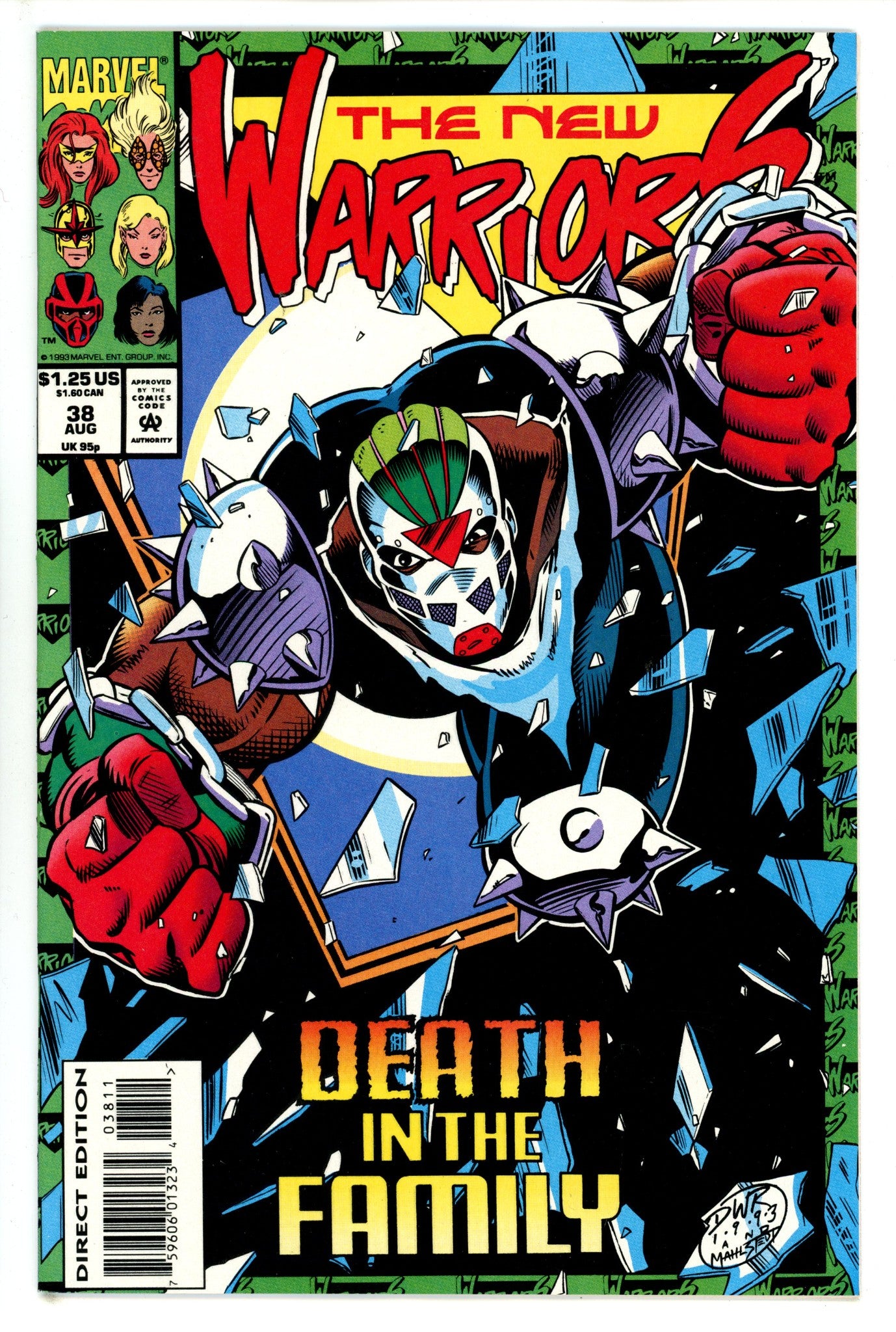 The New Warriors Vol 1 38 (1993)