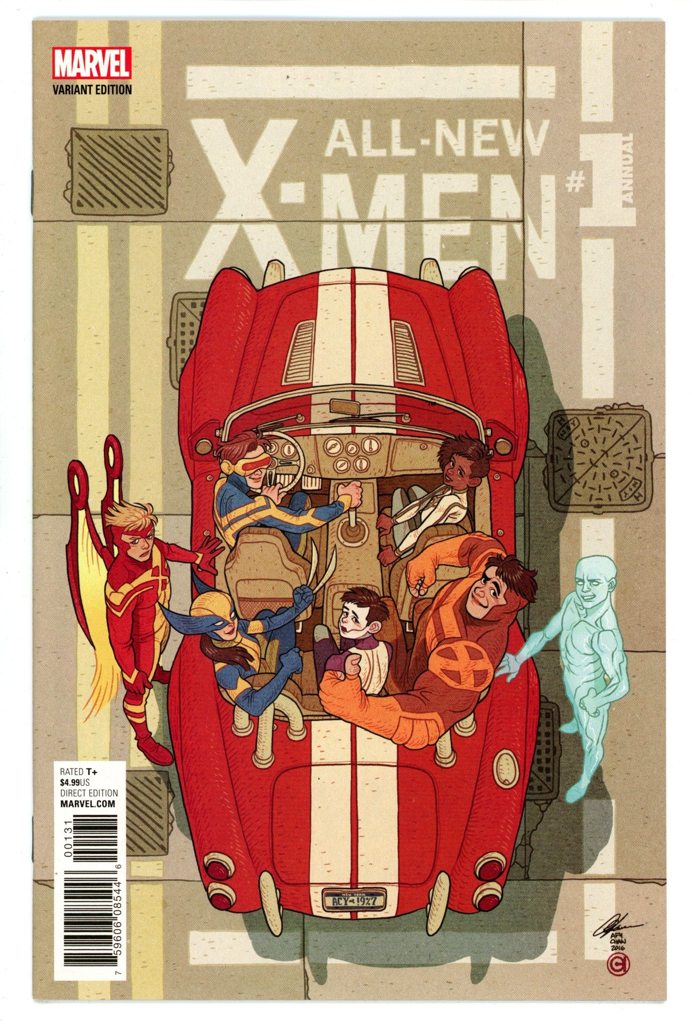 All-New X-Men Annual Vol 2 1 High Grade (2017) Chan Variant 
