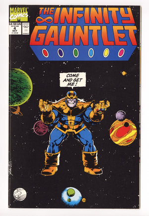 The Infinity Gauntlet Vol 1 4 VF/NM (9.0) (1991)