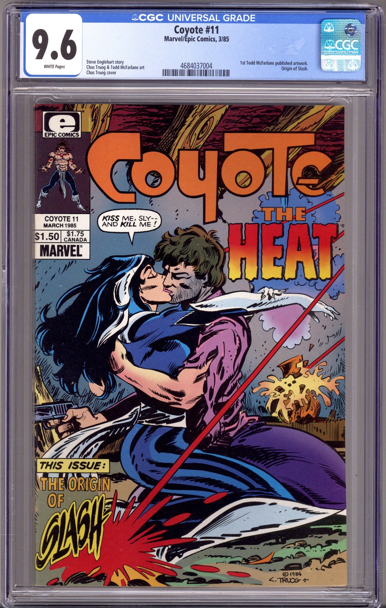 Coyote 11 CGC 9.6 (NM+) (1985) 