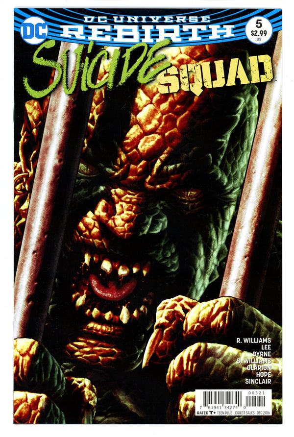Suicide Squad Vol 4 5 High Grade (2016) Bermejo Variant