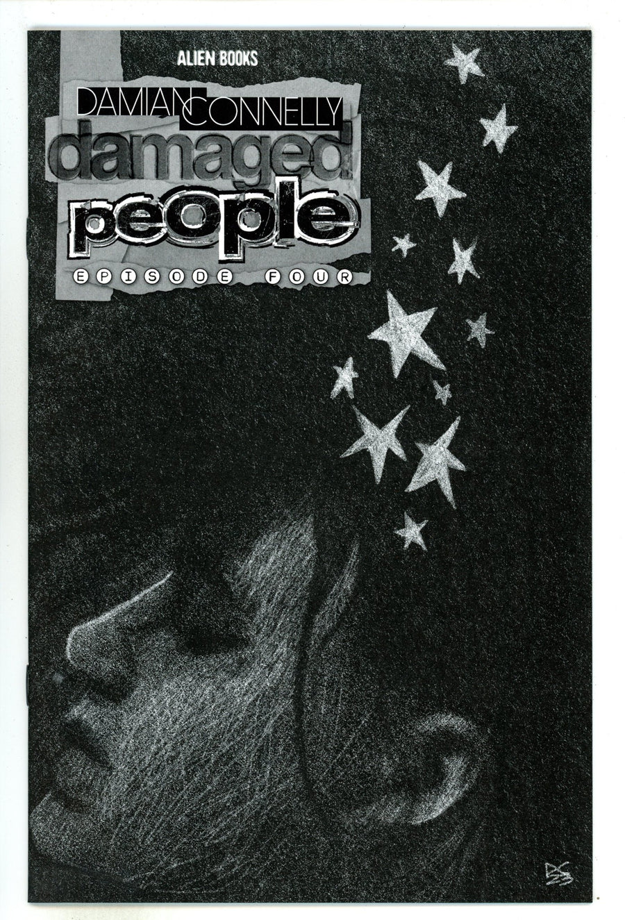 Damaged People 4 Connelly B&W Variant (2024)
