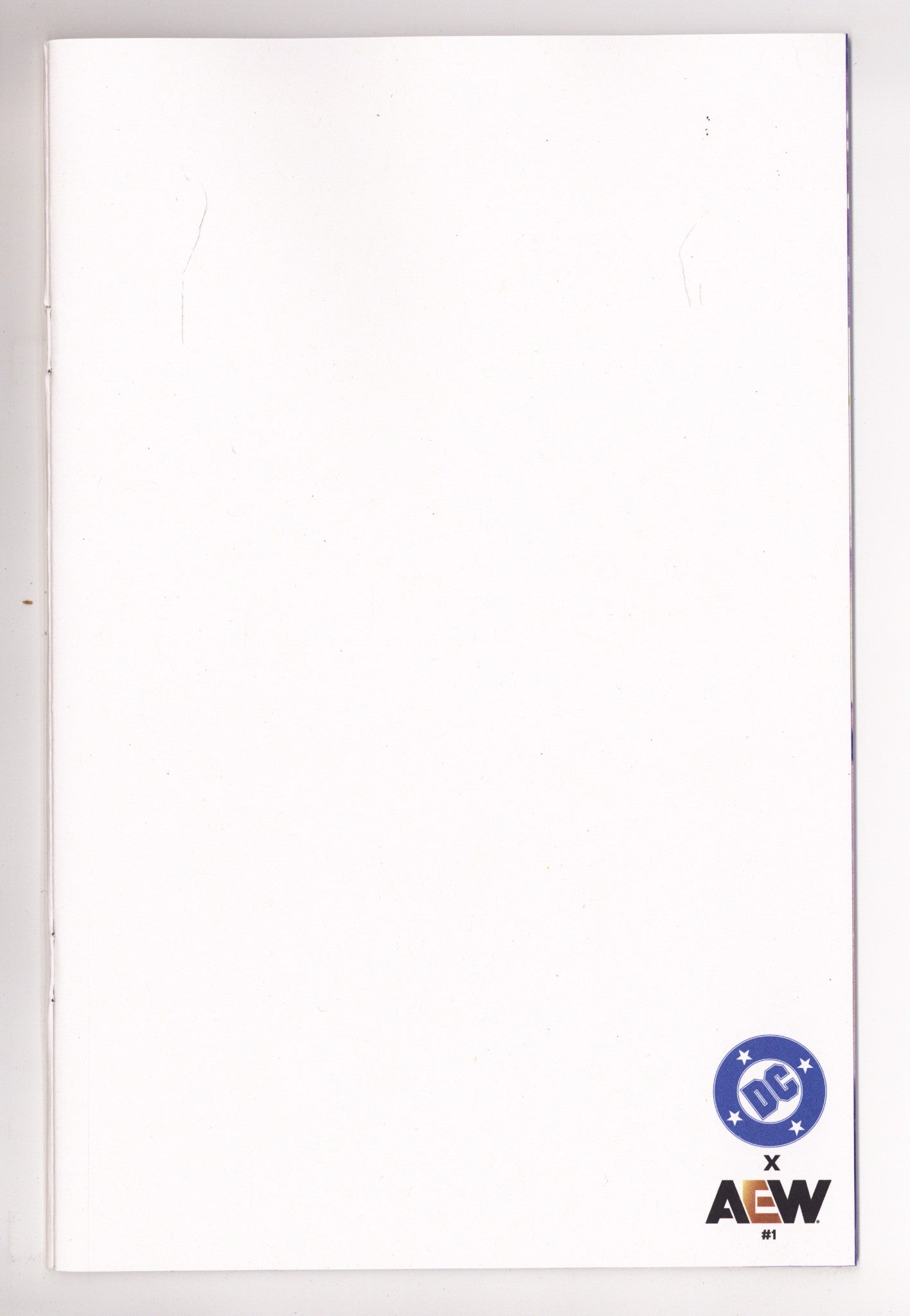 DC X AEW 1 Blank Variant (2026)