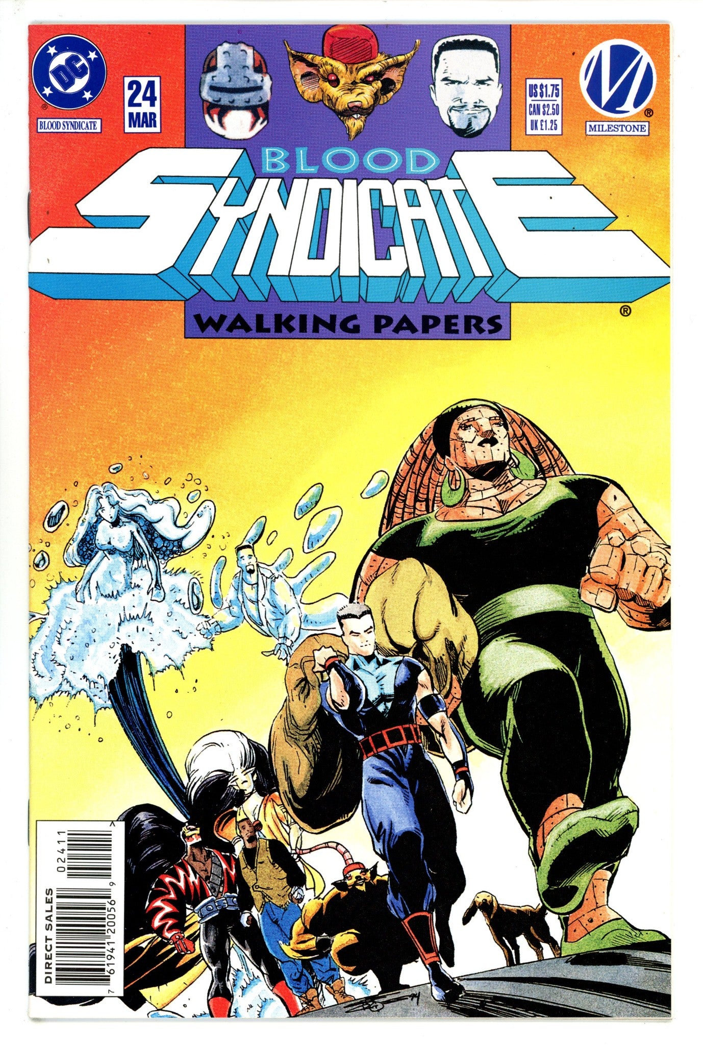 Blood Syndicate 24 VF- (1995)