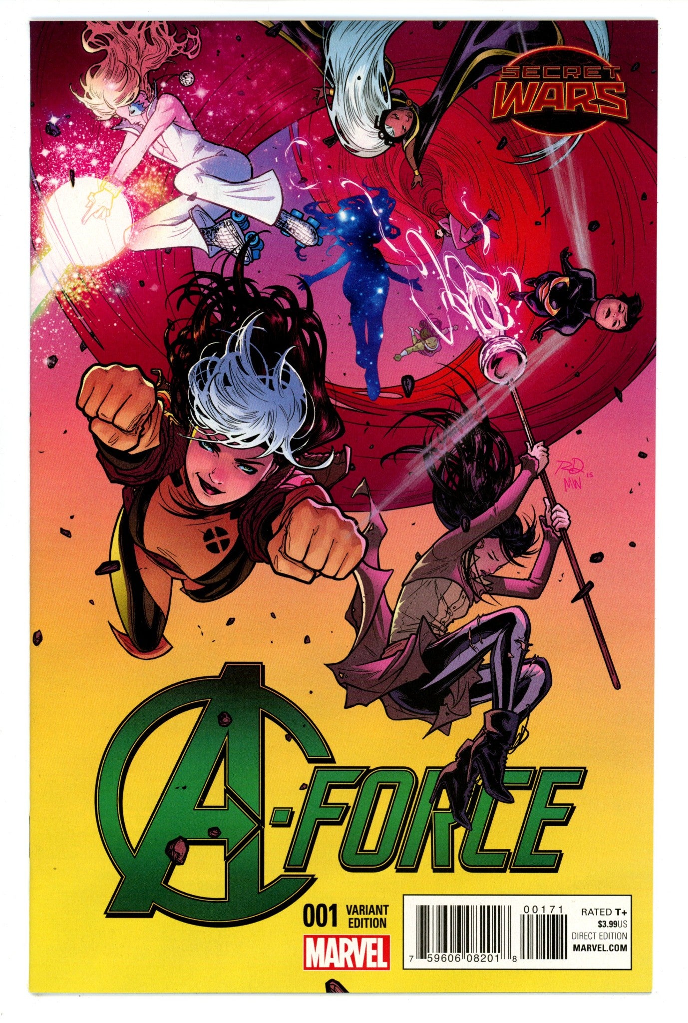 A-Force Vol 1 1 VF/NM (9.0) (2015) Dauterman Variant 